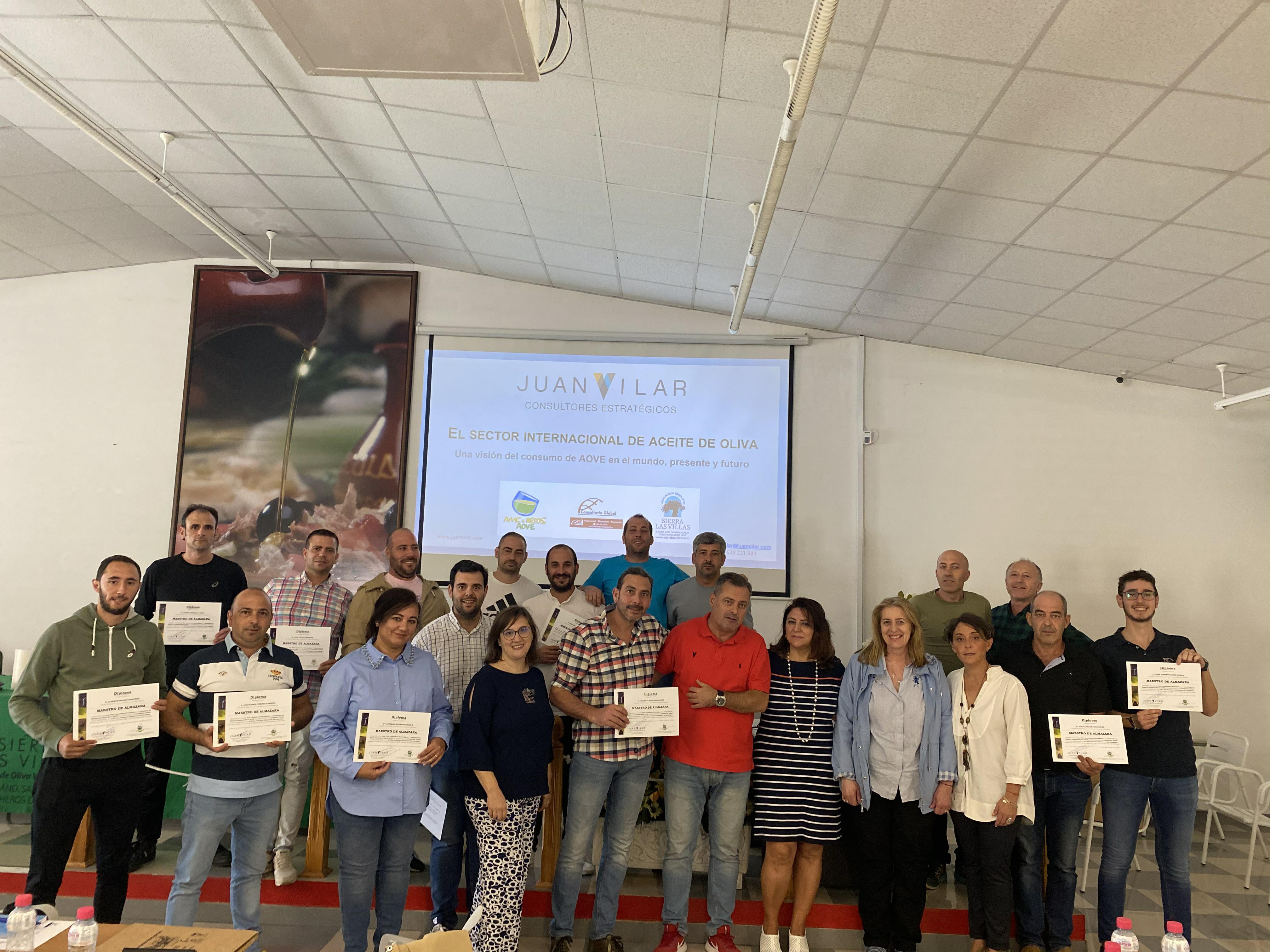 Clausura del curso de Aceite de Oliva
