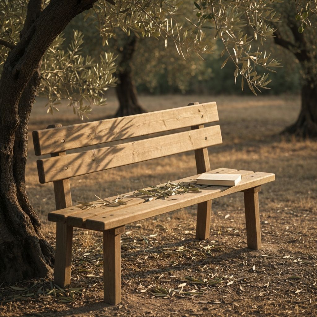 Relajación en el entorno natural del olivar